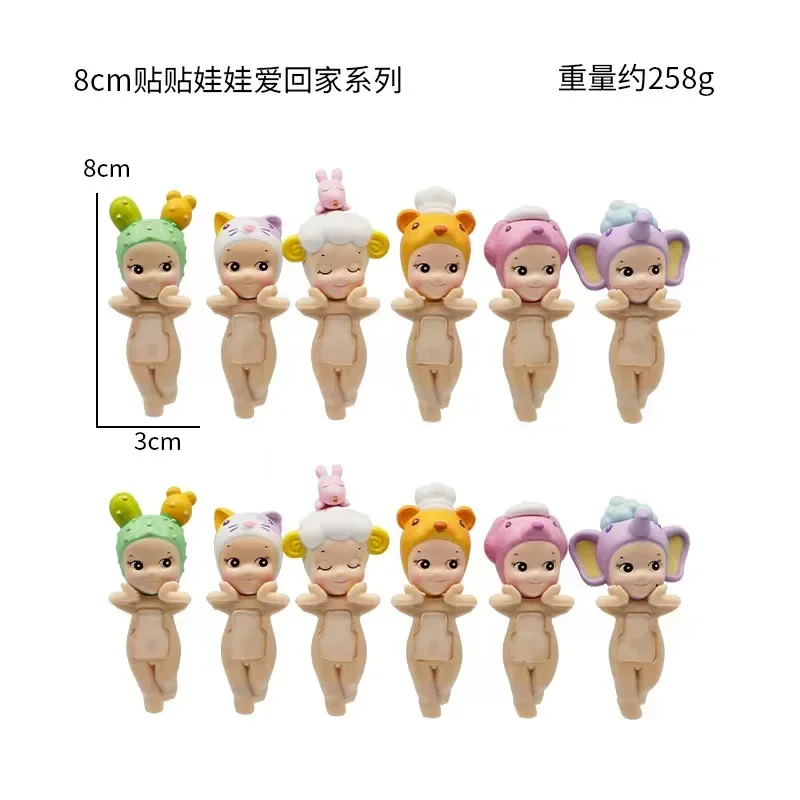 소니 엔젤 힙퍼스 동물 및 해양 블라인드 박스 시리즈 힐링 패션 자동차 전화 액세서리 어린이 장난감 크리스마스 선물