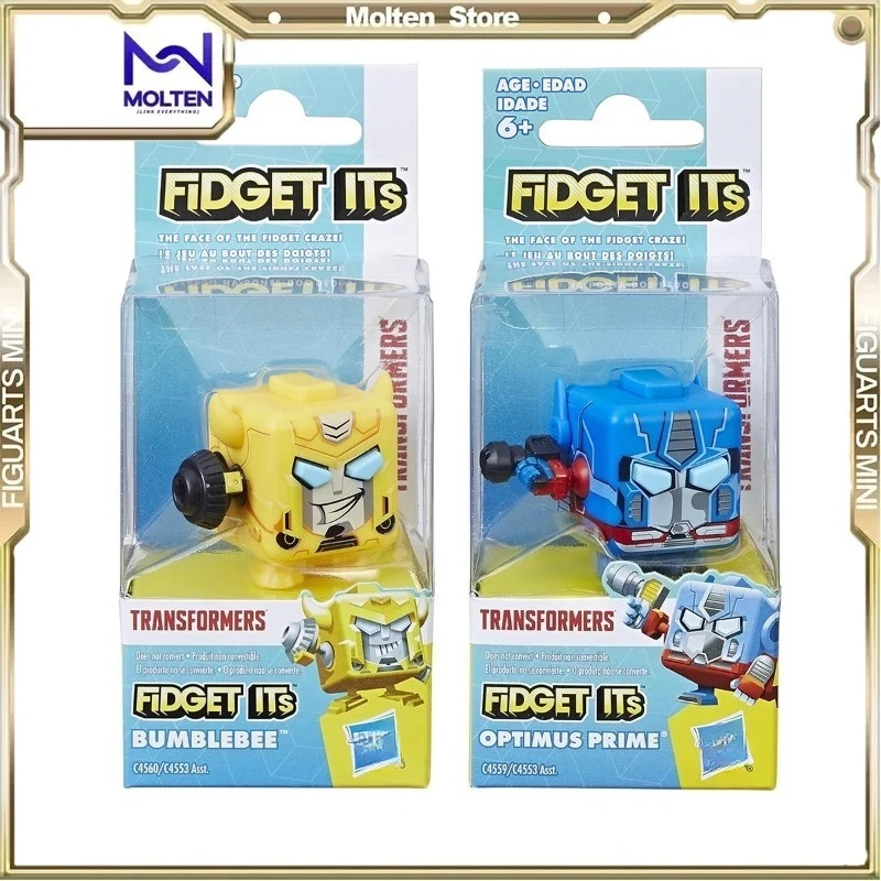 

Transformers Finger Cube Mini Decompression Block Anti Anxiety Gifts for Children Collectible Toys Action Figures Model Kids Toy