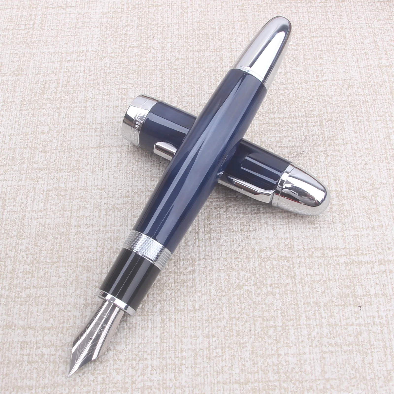 JINHAO X169 Fountain Pen No.8 40mm Long Knife Hand Polished Blade NF/NM Nib Calligraphy Writing Ink Pen School Office Stationery