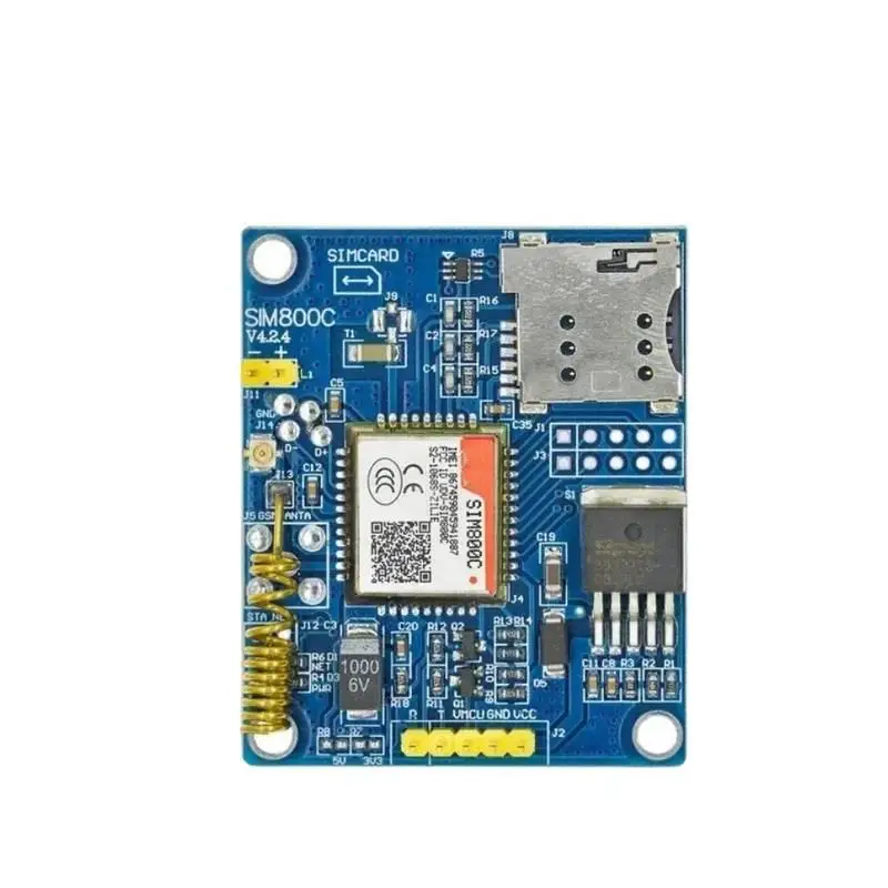 

SIM800C GSM/GPRS Development Board Module Quad-Band IoT Wi-Fi Wireless Communication Transceiver