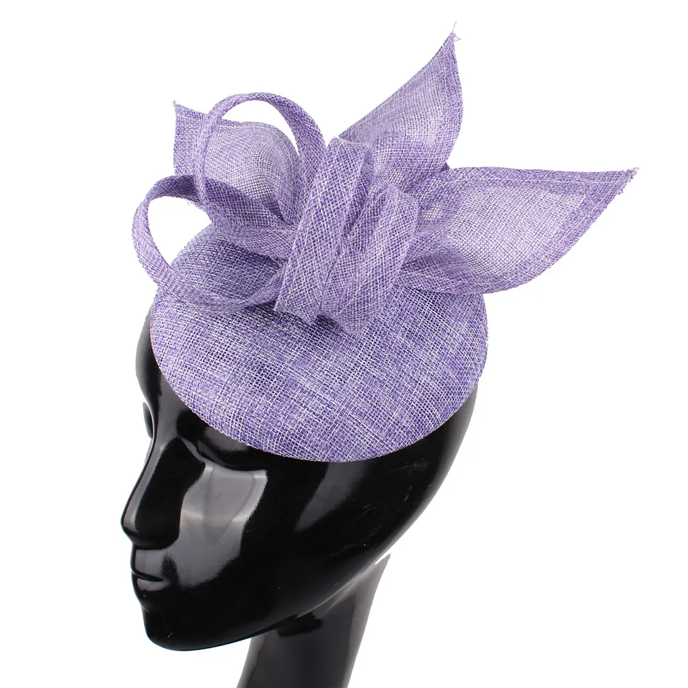 Ladies Fashion Wedding Chapeau Cap Headband Fascinator Hat - Formal Dress Accessory for Women Occasion Fedora Style