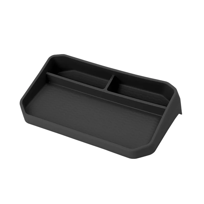 مناسبة لـ 24-25 ميتسوبيشي تريتون صندوق تخزين شاشة التحكم المركزي تخزين السيارة مجموعة تعديل لوازم السيارة الداخلية