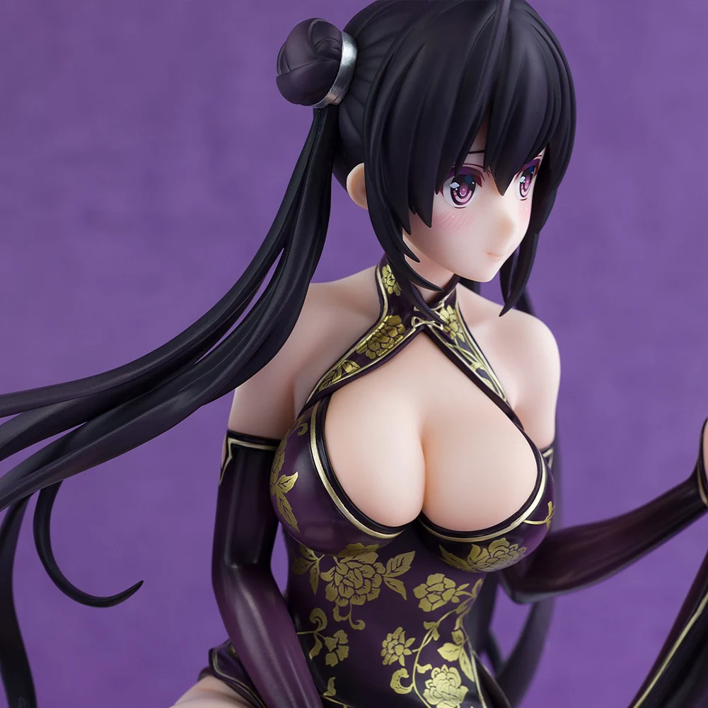 Original Illustration Figur Tougetsu Matsuri Sitzende Actionfigur Tougetsu Figur Puppen PVC Modell Ornament Statue Geschenke 13cm