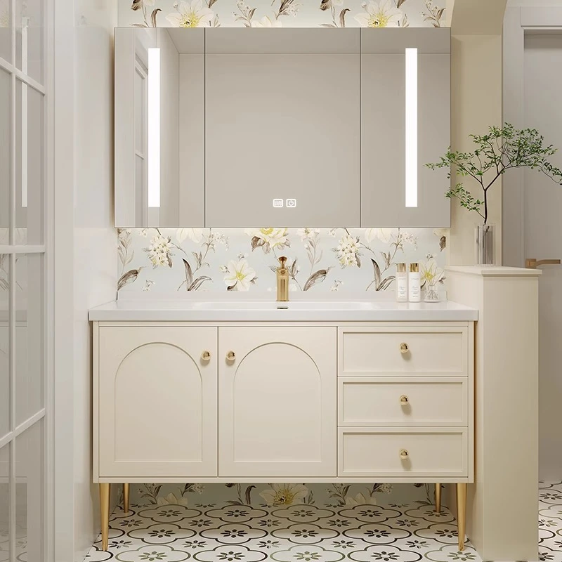 

White Cream Cream Cloud Large Size Room Decor Aesthetic Toilet Fashion Luxury Safe Cupboard Interior Gabinete Salon Furniture