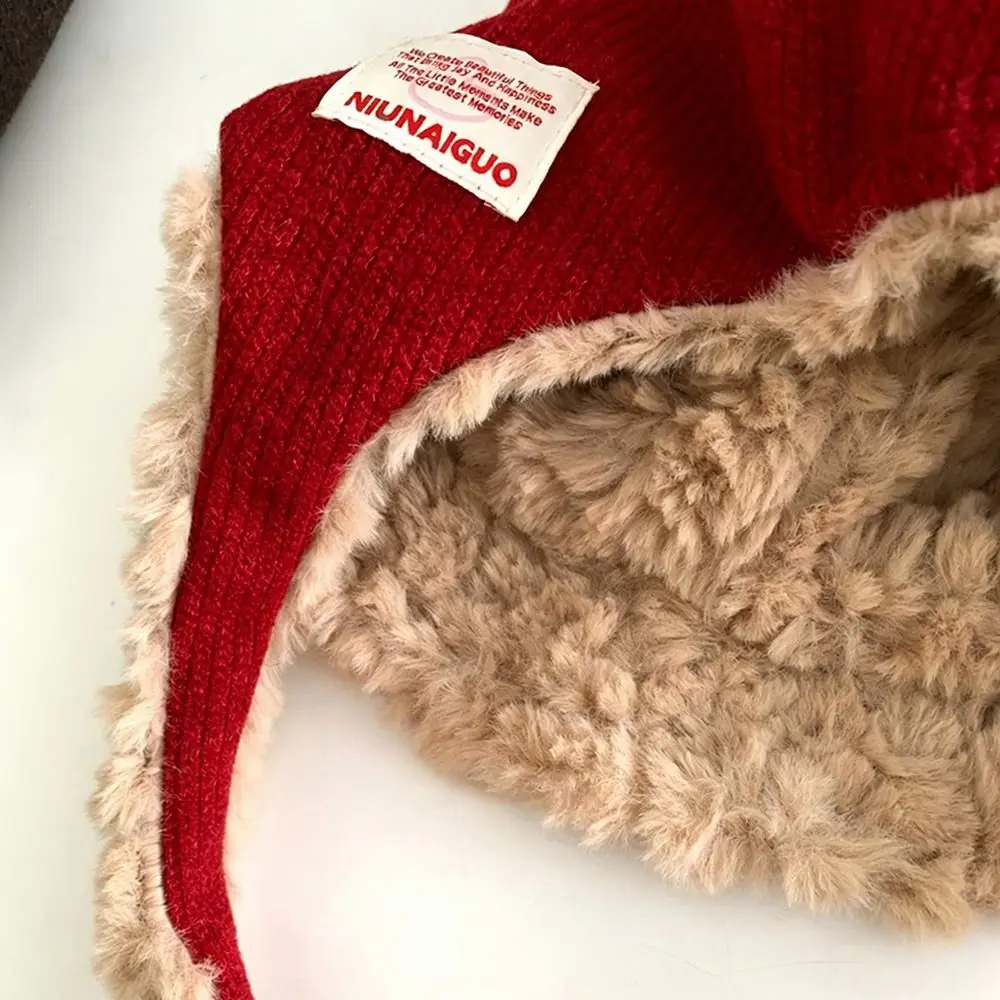 Fashion Thickened Ear Protection Hat Windproof Cold Proof Fleece Cap Comfortable Thermal Warm Hat Autumn Winter