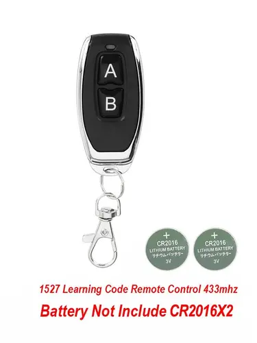 1527 Código de aprendizaje 433MHz Transmisor de abridor de puerta de garaje con control remoto
