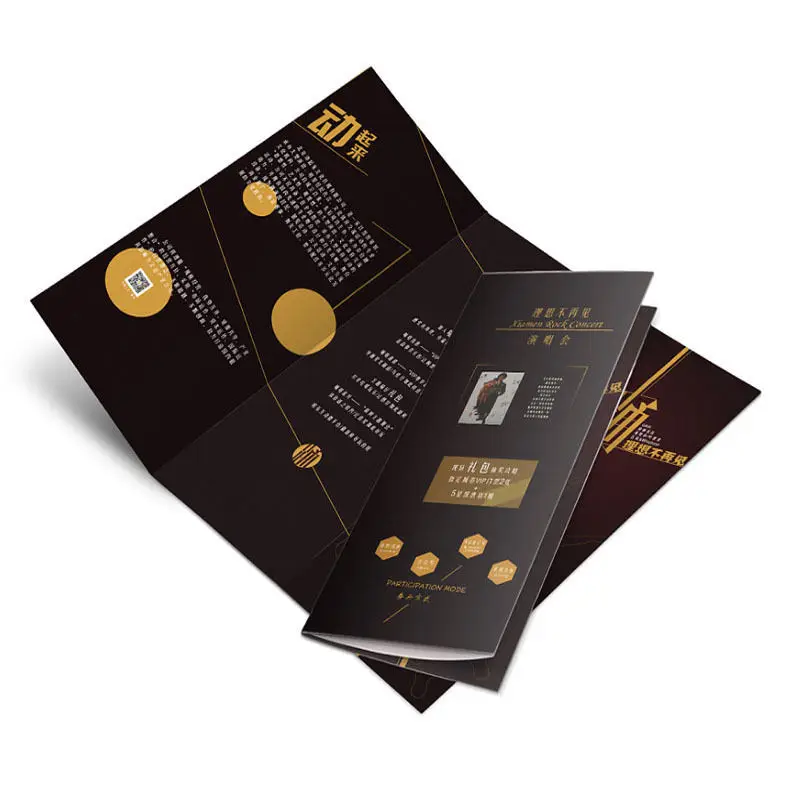 Custom A5 Glossy Double Sided Full Color Flyers 500pcs, Corporate Business Promotion Event Advertising Leaflets Printing Service