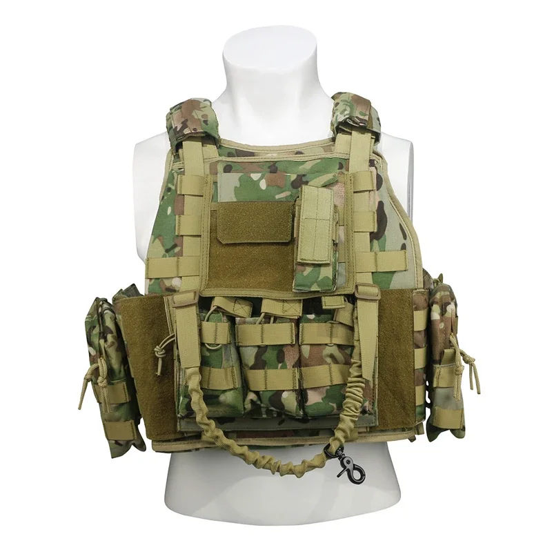 

High Quality Plate Carrier Outdoor Sports Hiking Camping Climbing Molle Fashion Beautiful for Men Tactical Camouflage