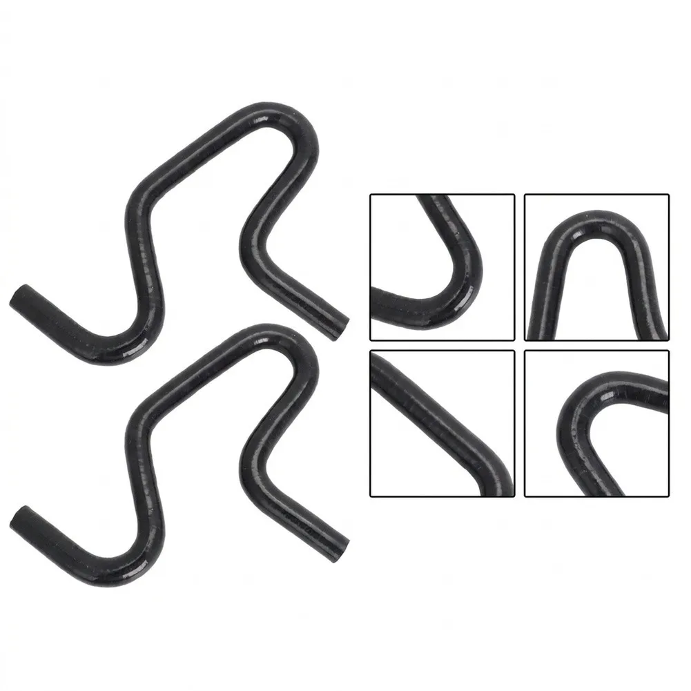 3/8 Inch 10 mm Molded Rubber Fuel Hose Elbow RMI33003 U Shaped Cut Design with 45 and 90 Degree Bend for Fuel System Maintenance