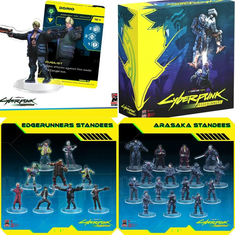 Cyberpunk Battle Arena: Edgerunners' Fight Club Board Game