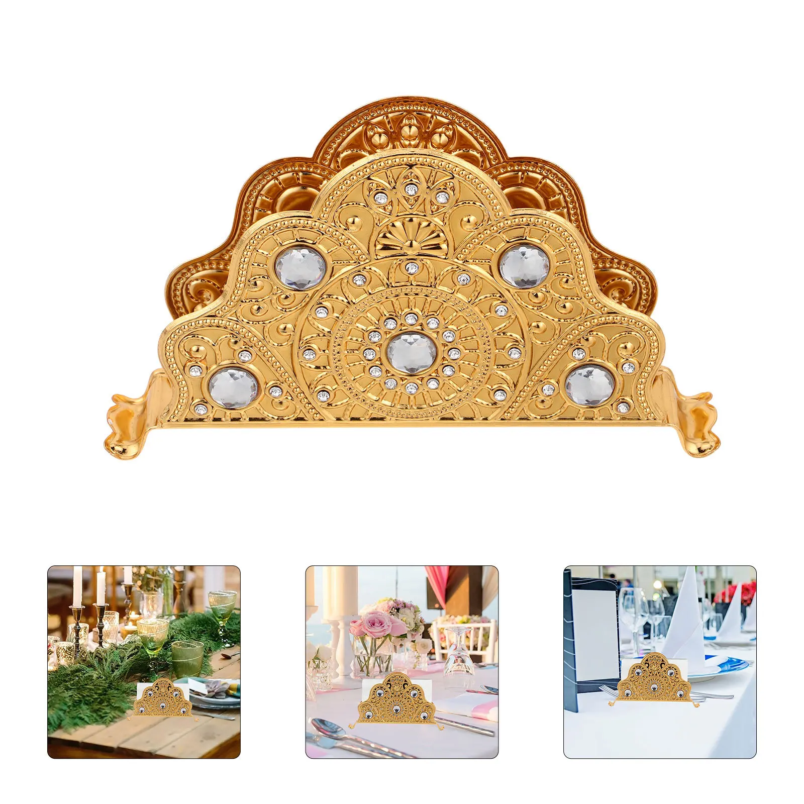 

Napkin Holds Guest Towel Dispenser Freestanding Servilleta Holder Bar Home Tissue Paper
