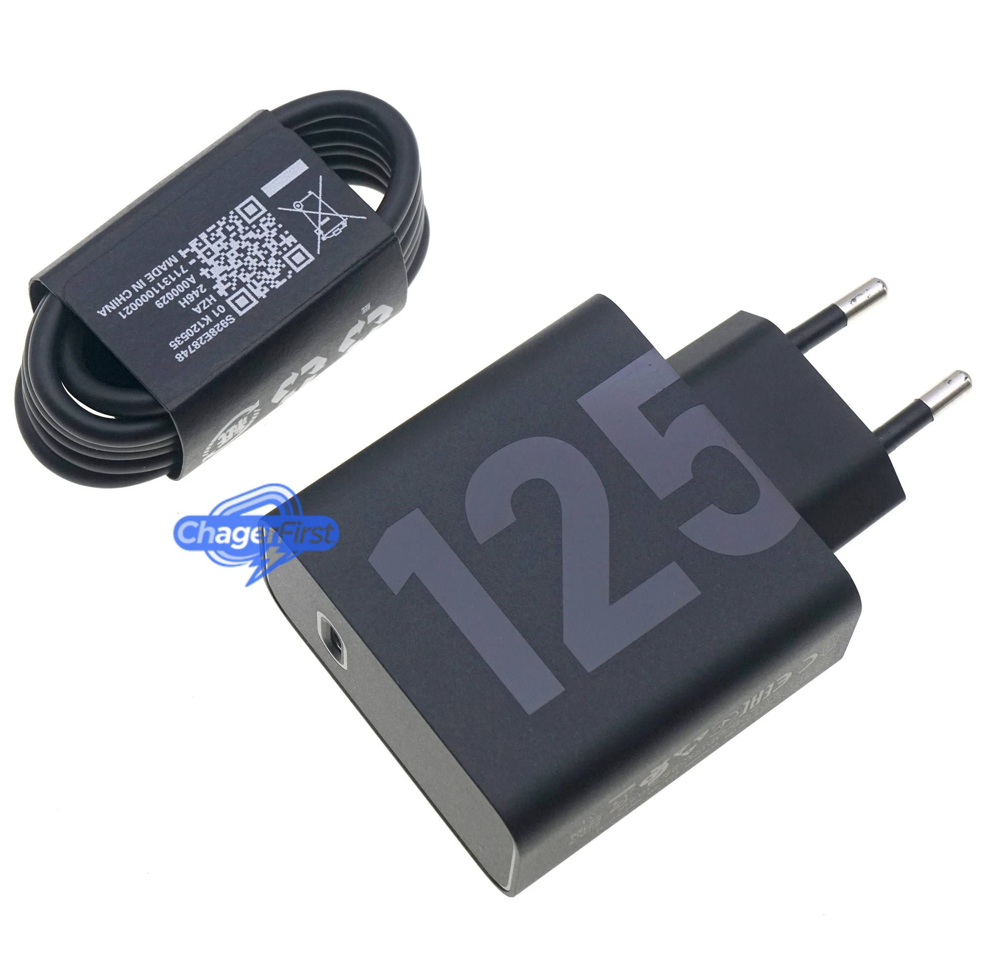 Genuine MC-1252 TurboPower 125W USB-C Charger for Motorola  Edge 30 Ultra 40 Pro 50 Pro 50 Ultra SA18D49583 EU Plug