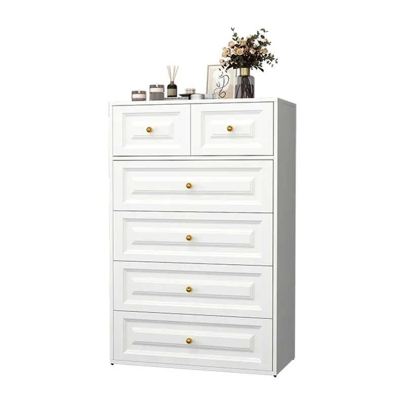 

Wrought iron bedroom storage drawer cabinet, steel storage storage household dining side cabinet