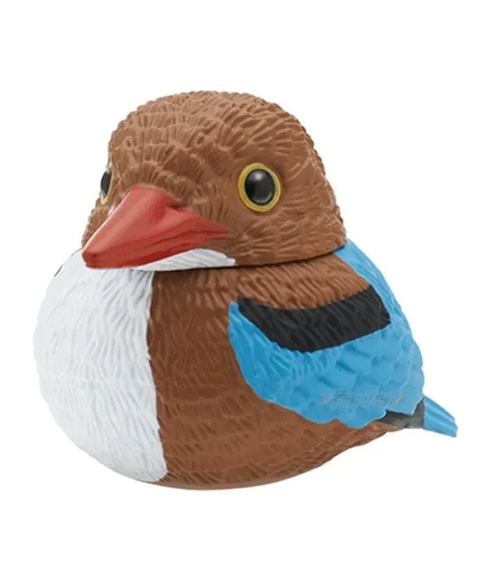 KITAN CLUB Original Gashapon cápsula juguetes figura Kawaii Kingfisher pájaro lindo Animal en miniatura estatuilla Anime decoración de escritorio