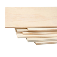 1-20pcs Thick 3/4/5mm Plywood Craft Board Model Layer Wood Board DIY Craft Sand Table Building Model Materials Accessories