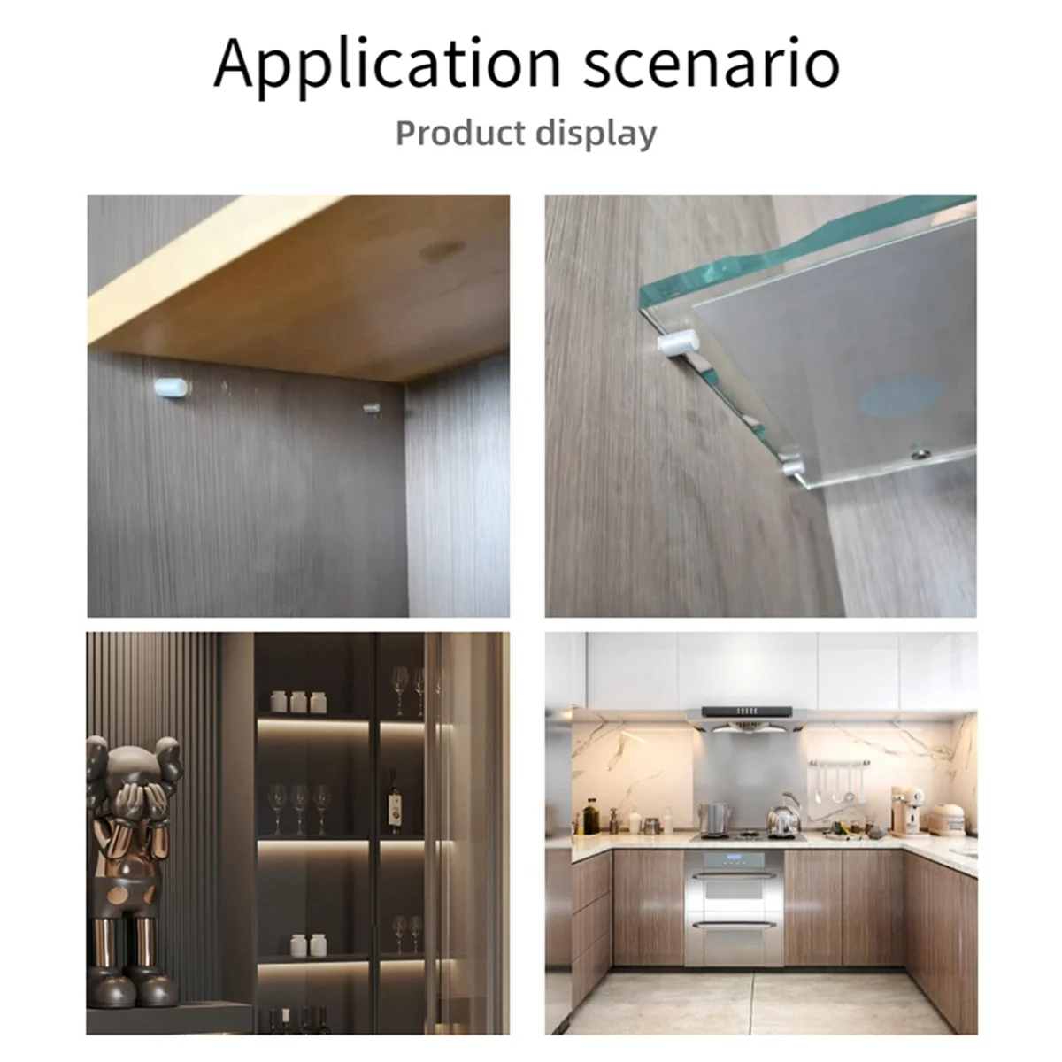 20Pcs Self-Tapping Cabinet Shelf Screw Cabinet Wardrobe Fixed Support Hardware Accessories Rack Nail Holder