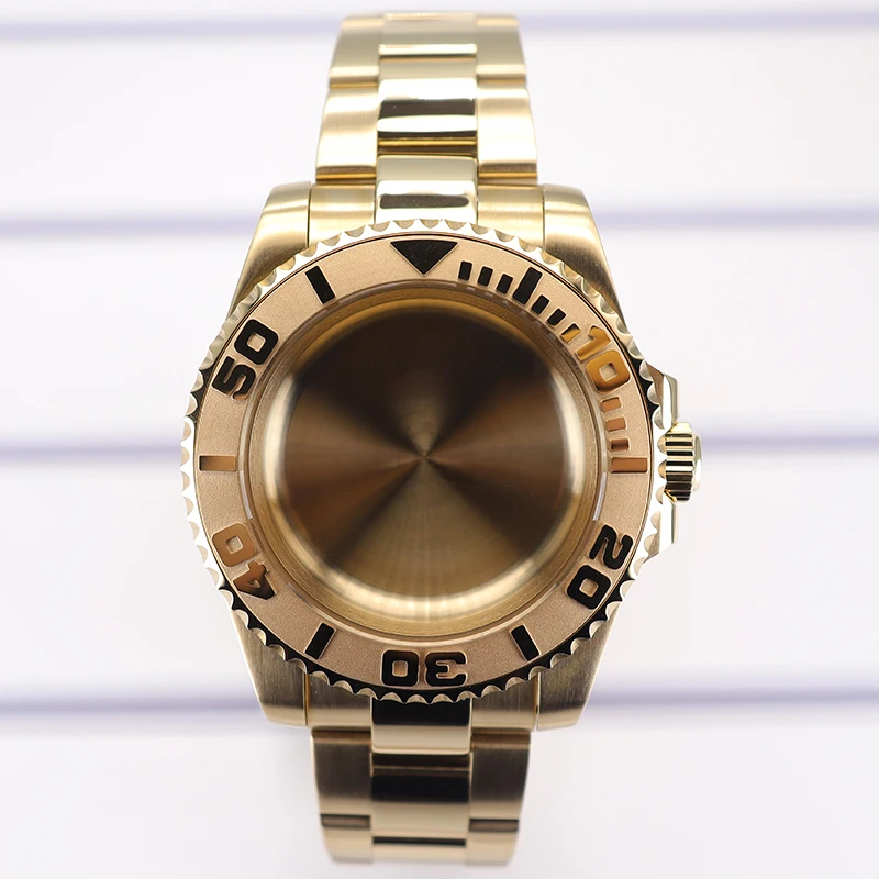 

200M Diving Watch Case 40mm For NH35 NH36 SUB GMT NH34 NH70 Miyota 8215 2824 Movement Case Bracelet Slide Buckle Sapphire Glass