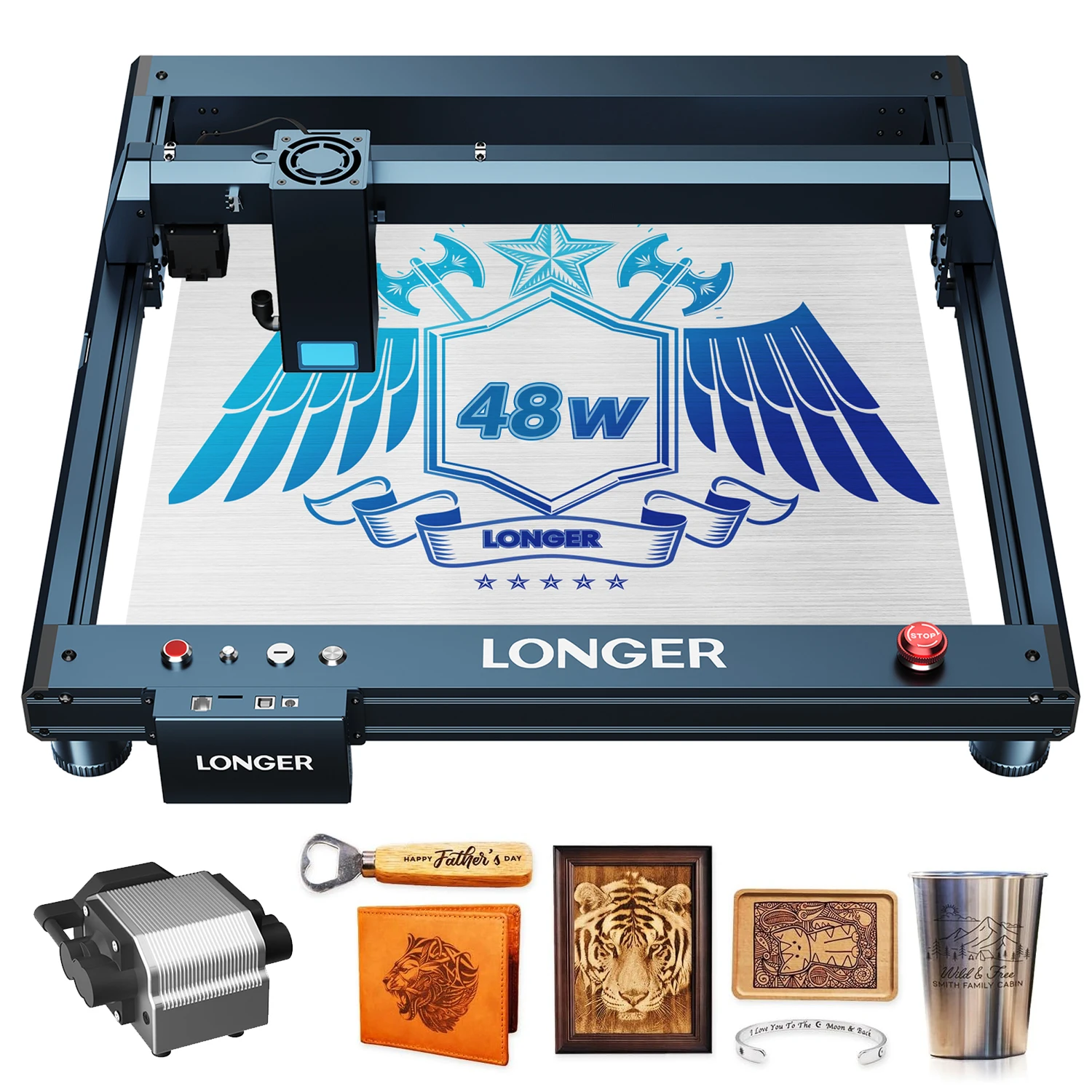 

Longer B1 40W Laser Engraving Machine