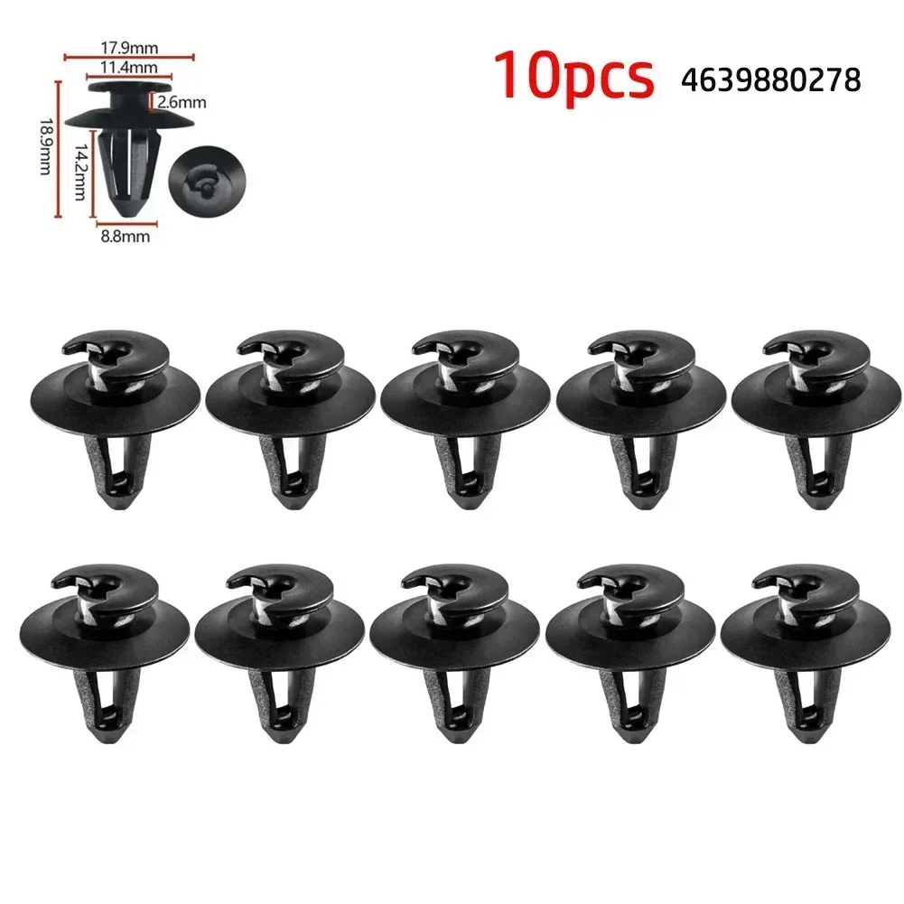 10pcs/set For Mercedes For Benz W463 G-Class Rear Door Panel Trim Clip Set 4639880278 Auto Replacement Parts