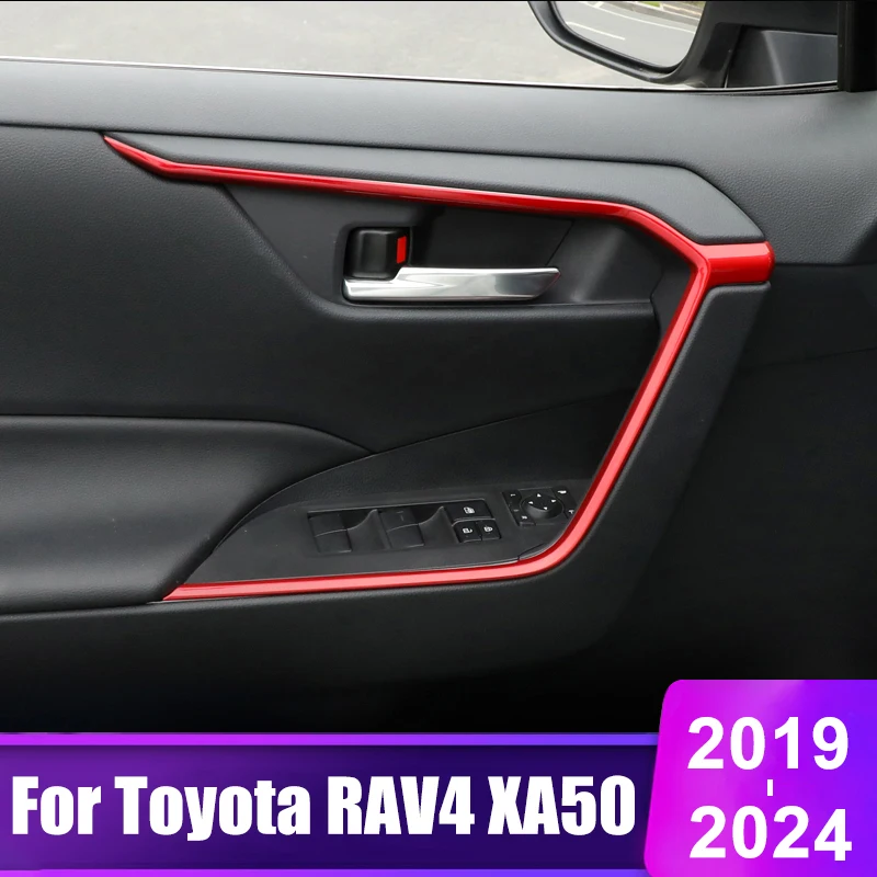 

Гибридный подлокотник двери и чаши для Toyota RAV4 2019 2020 2021 2022 RAV 4 XA50