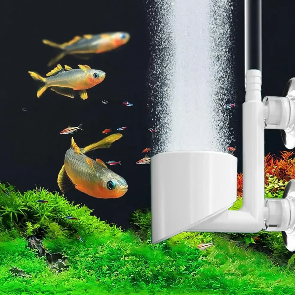 Fish Tank Oxygenator Small Efficient Fish Tank Oxygenator Enhance Oxygen with Quiet Compact Bubble Disk Air Refiner for Fish