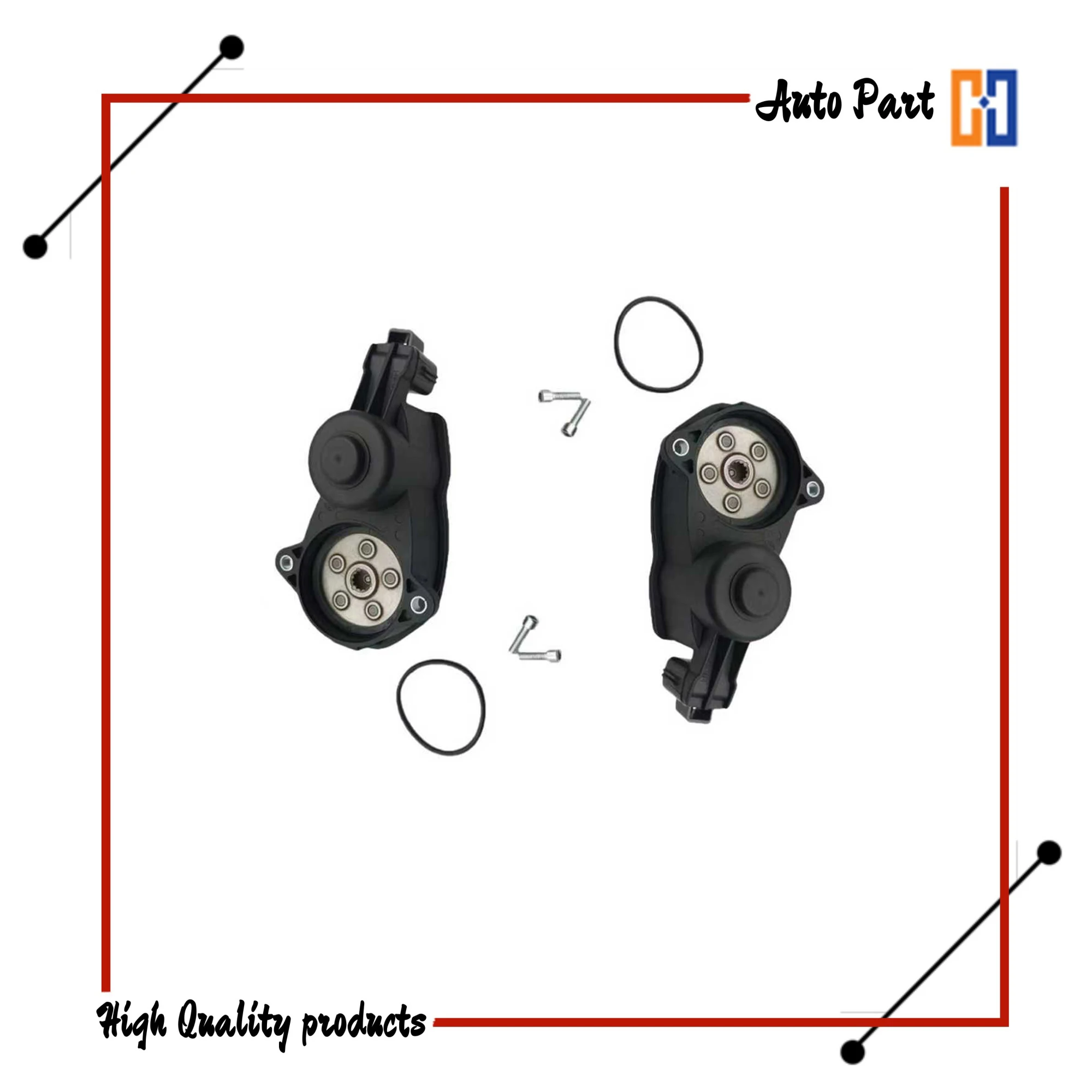 Brake Caliper Pump Motor Compatible with Ford F150, Expedition & Lincoln Navigator - Left & Right JL3Z-2B712B JL34 2B712-BC,