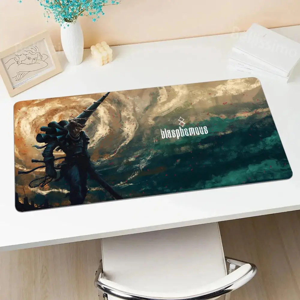 B_blasphemous Mouse Aesthetic Anti-slip Rubber  Pad Hot selling anti-slip rubber Desk Protector High-end E-sports Mouse Pad