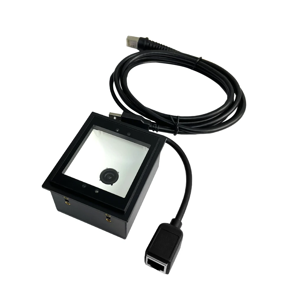RD4500-20-W- 1D 2D Fixed Mount USB/RS232 Barcode Scanner Module QR Payment Embedded Advertising Turnstile Access Control