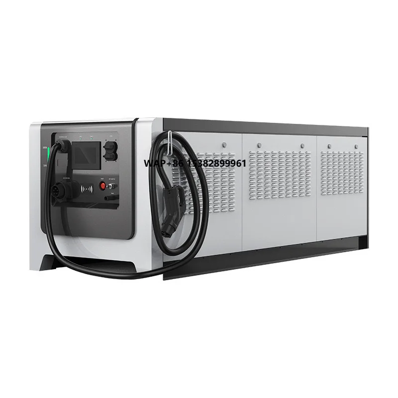 Portable Off-Grid EV Charging Station Mobile Industrial & Commercial Energy Storage System with Lifepo4 for Electric Car Use