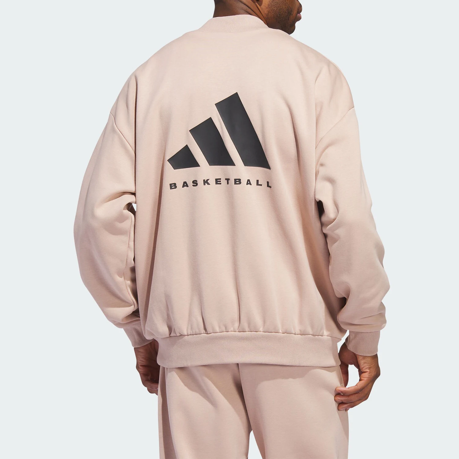 Adidas genuine clover couple basketball sports round neck sweatshirt IM8422