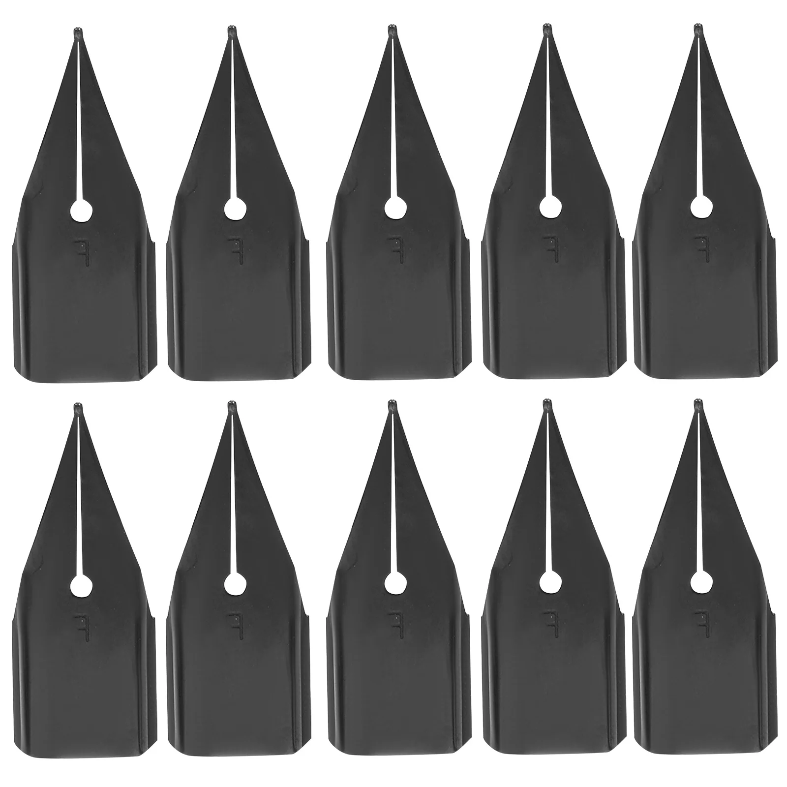 10 stuks vulpenpunten glad schrijven vervanging kalligrafie penpunten voor schilderen ondertekening praktijk pen accessoires