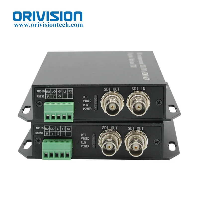 

10KM 20KM Mini HD/SD/3G-SDI Optical Fiber Extender Uncompressed 1080P@60Hz SDI to Fiber Optic Converter