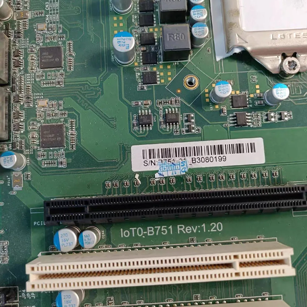 Industrial Control Computer board B751-91 IOTO-B751 REV: 1.20