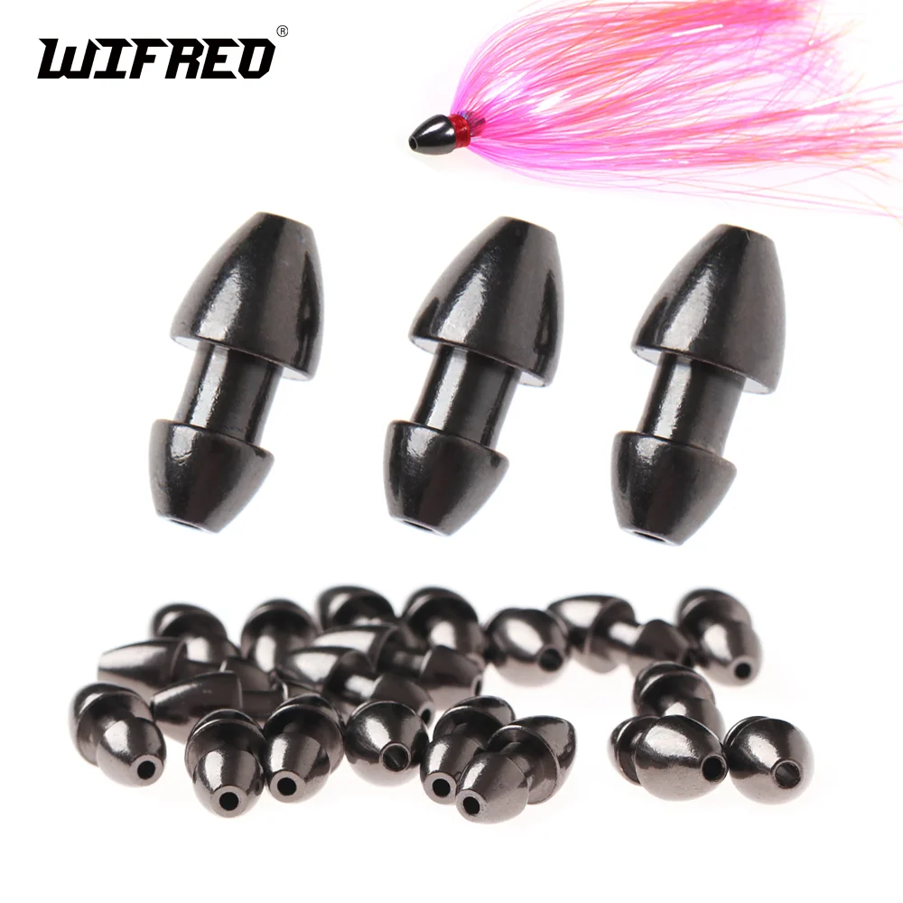 Wifreo 5pcs/10pcs Sea Witch Head 3.3g Heavy Copper Sinker for Trolling Lure Flutter Snapper Tuna Saltwater jigs Fishing Tackle