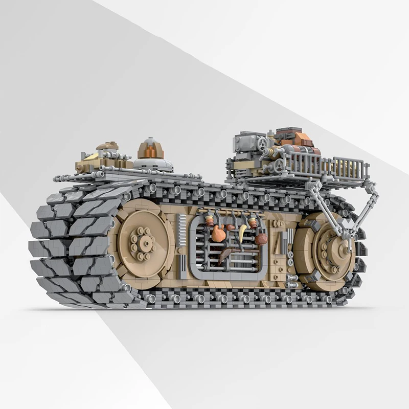 3791pcs Moc Star Battle DN-25 Treadable Tracked Vehicle Building Blocks Creative Assembly Bricks Toy Kids Christmas Gifts