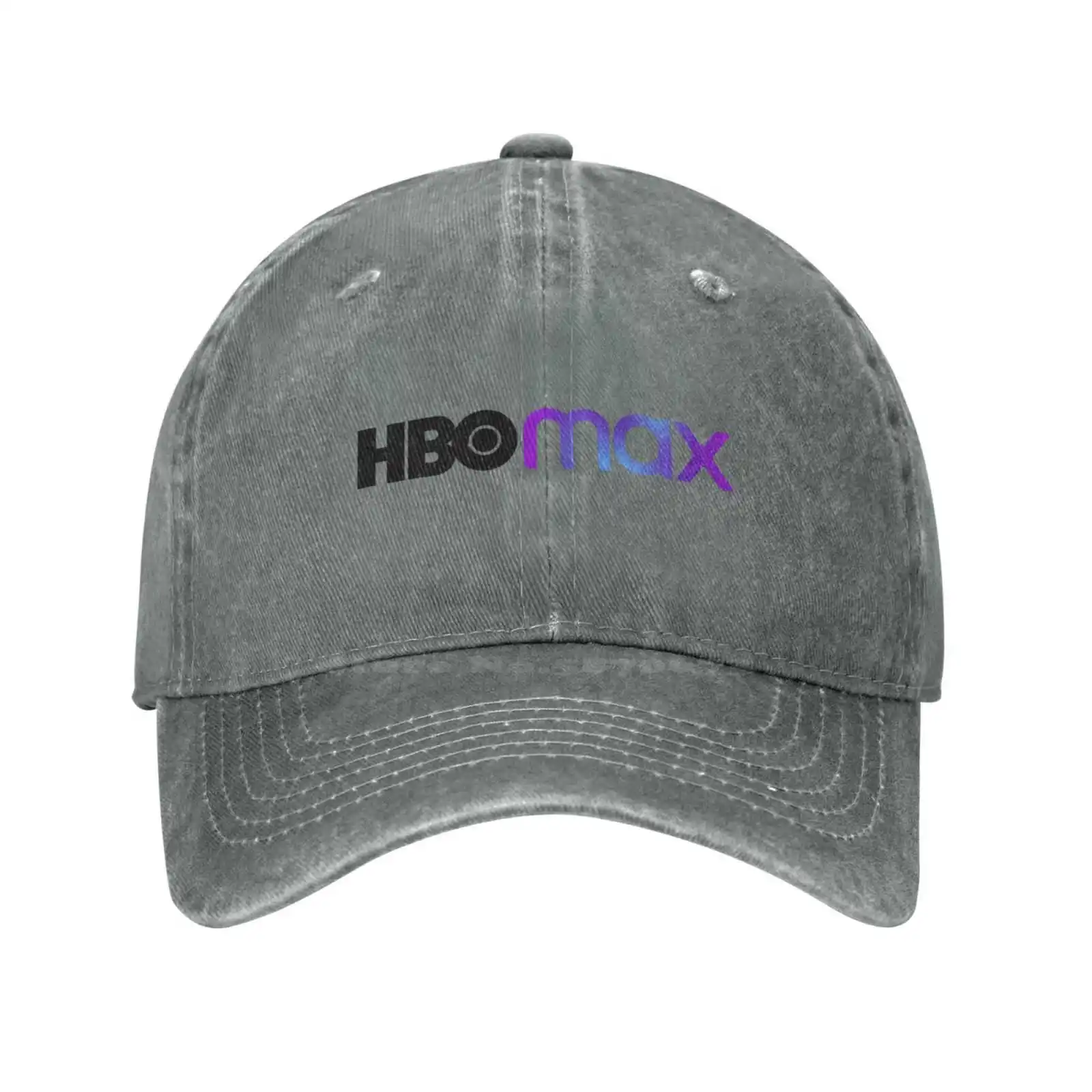 HBO Max Logo Printed Graphic Brand Logo High-quality Denim cap Knitted hat Baseball cap