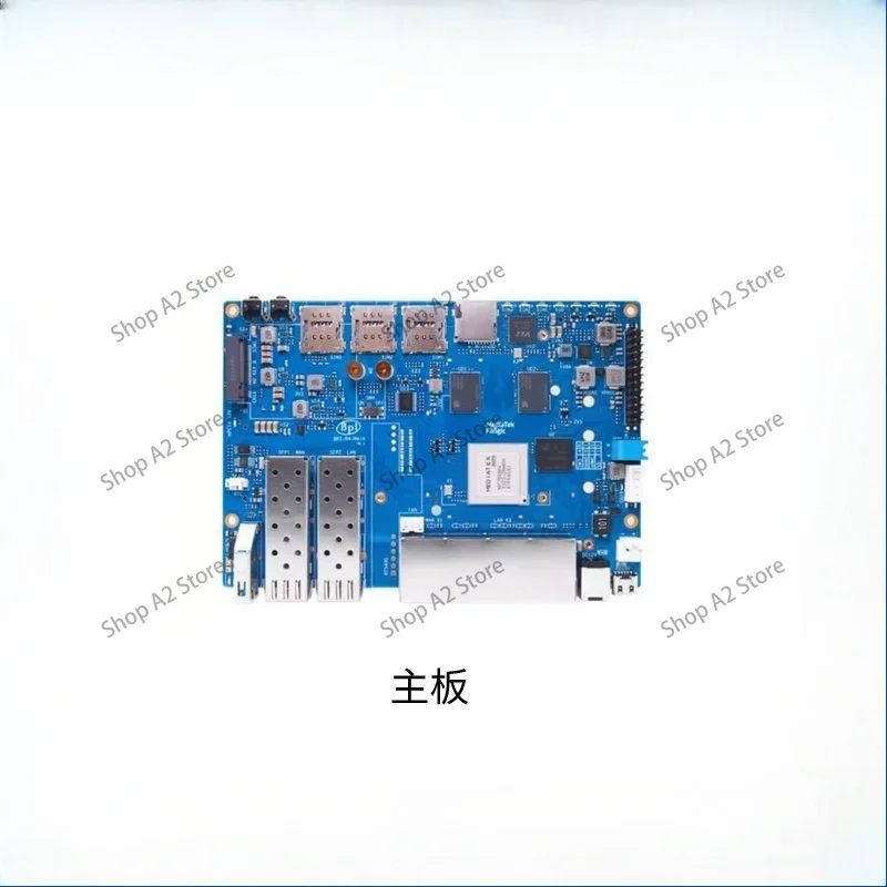 BPI-R4 High-Performance Development Board, Supporting 2 SFPs,4G