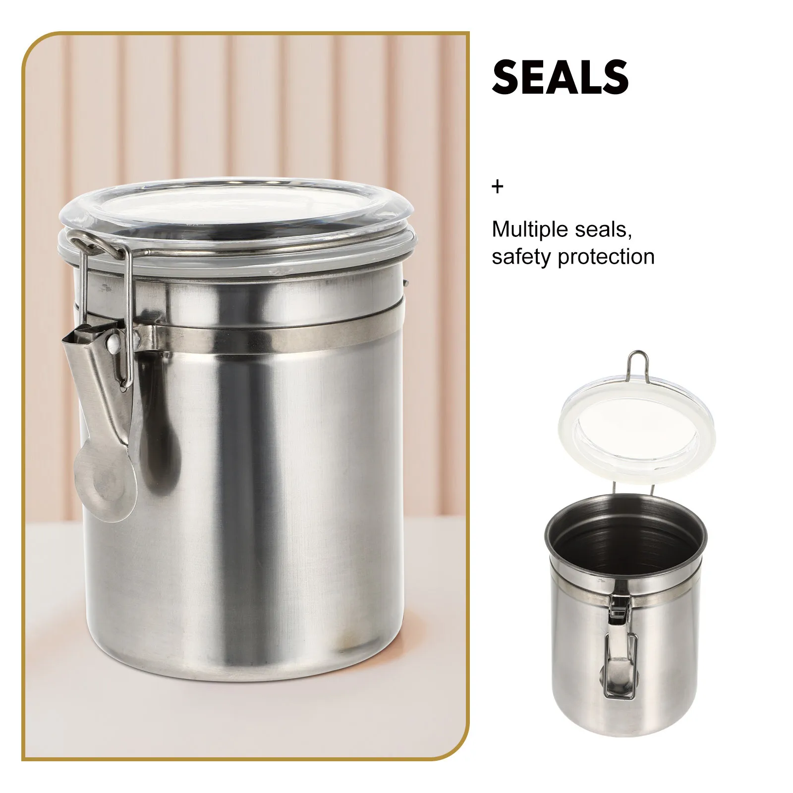 

Heavy Duty Stainless Steel Sealing Jar for Tattoo Tools Storage Reliable Reusable Sealing Storage Container Tattoos Tools Jar