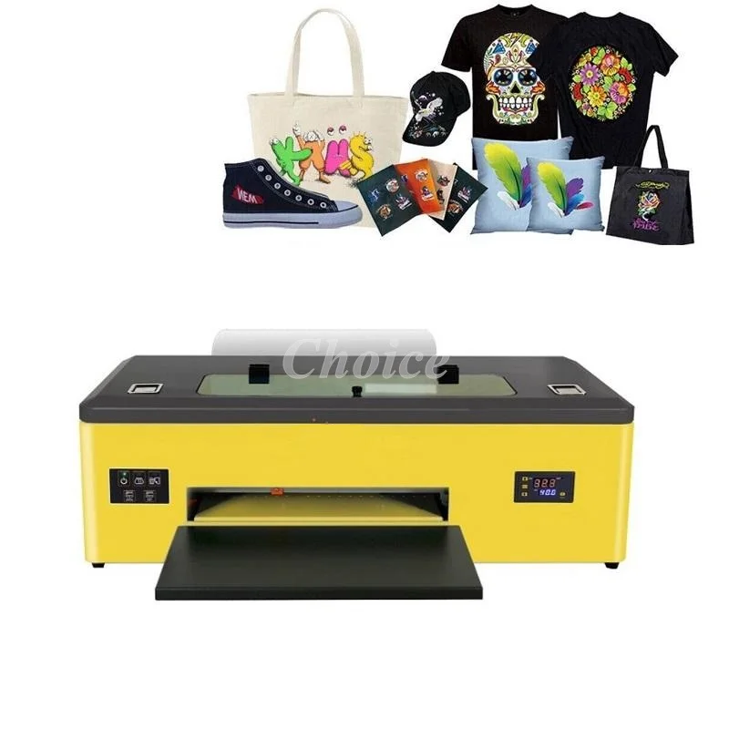 Home Use DIY 300mm 30cm DTF Direct To Pet Film Digital Inkjet A3 DTF T Shirt Printer Digital T Shirts Garment Printer