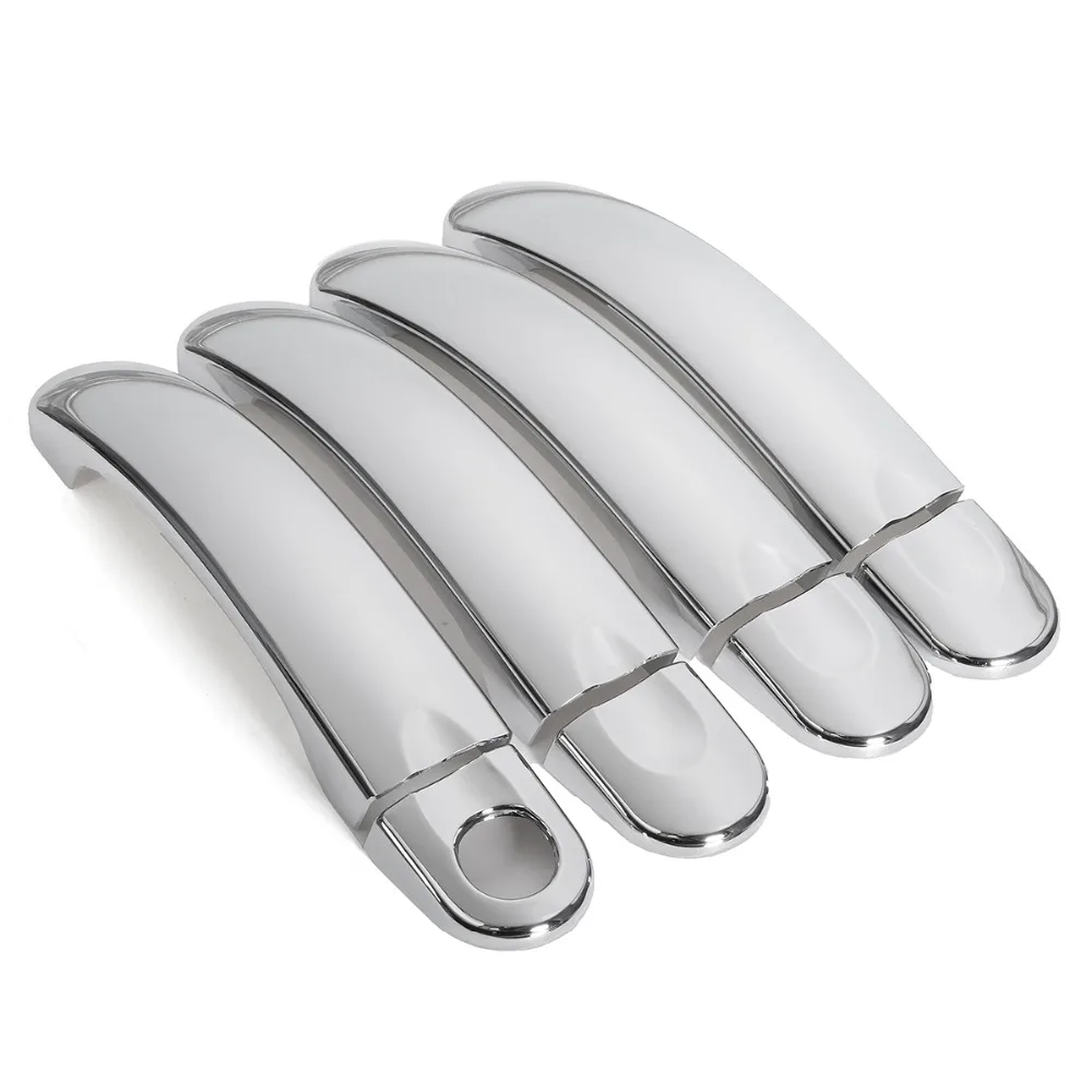 FUNDUOO For Volkswagen VW Jetta MK5 / VW Golf GTI Golf Plus 2006 2007 2008 2009 2010 Chrome Door Handle Cover Cup Bowl Trim