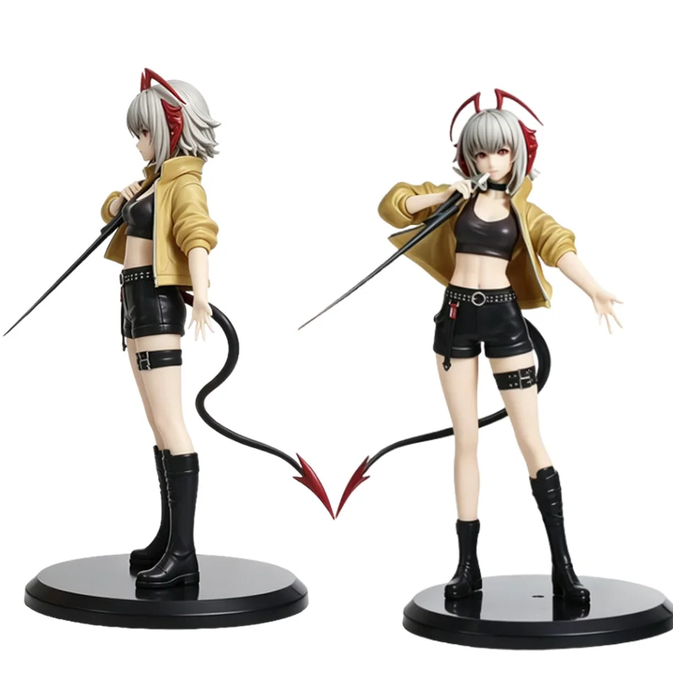 22cm Arknights W Figure CanNot Wait For Ver. Anime Girl PVC Statue Collectible Model Toy Gift for Fans Hot In Stock