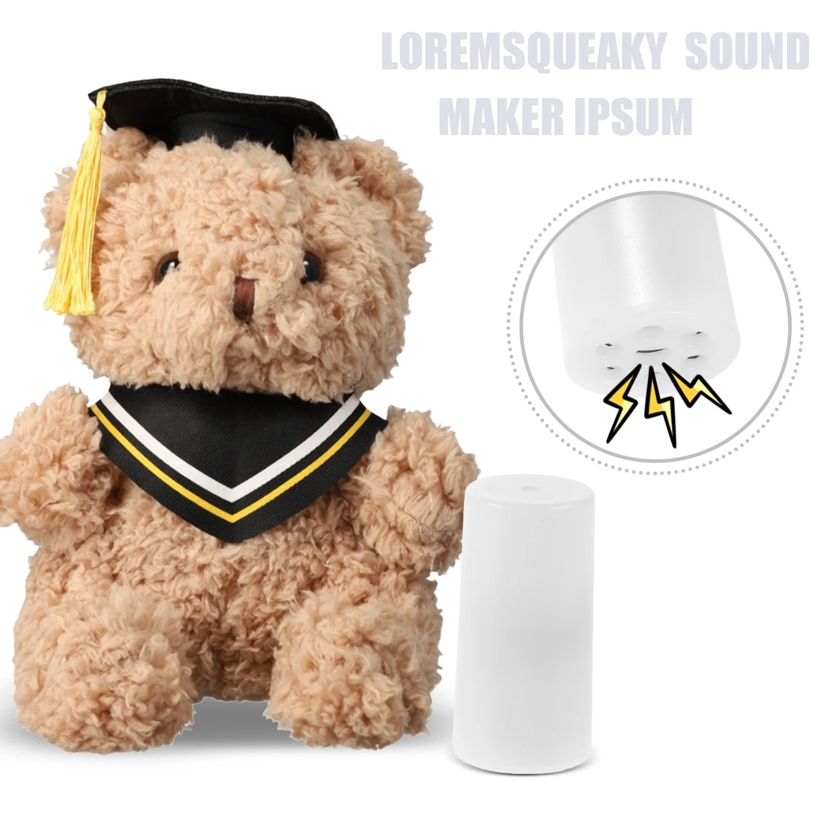 20 قطعة من البلاستيك الطيور الصوت إدراج صانع الضوضاء استبدال أجزاء squeaker إصلاح الحيوانات الأليفة الكرة مضغ صانع الضوضاء إدراج