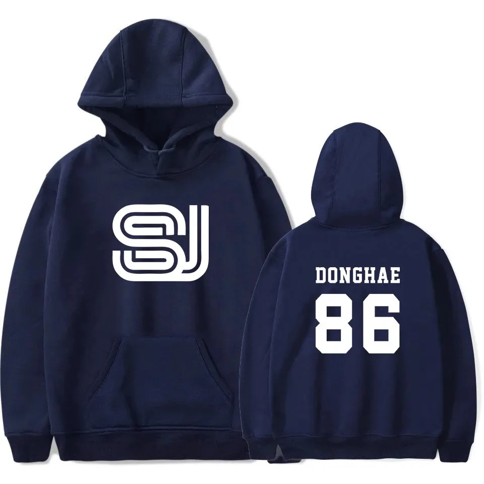 

Super Junior Print Basic Fashion Casual Popular Men Hoodie Sweatshirt Streetwear Kpop Cool Hipster Pullovers Men Hoodies