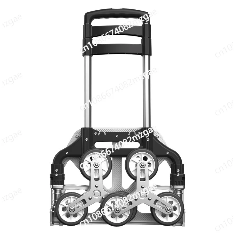 

Складная ручная тележка для подъема по лестнице, портативная тележка для багажа, усиленная тележка для переезда, путешествий и покупок