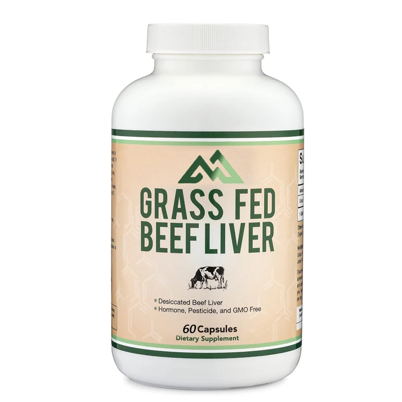 

Beef Liver Capsules contain 1000 milligrams of grass fed beef liver supplements, used for digestive, immune, and energy health