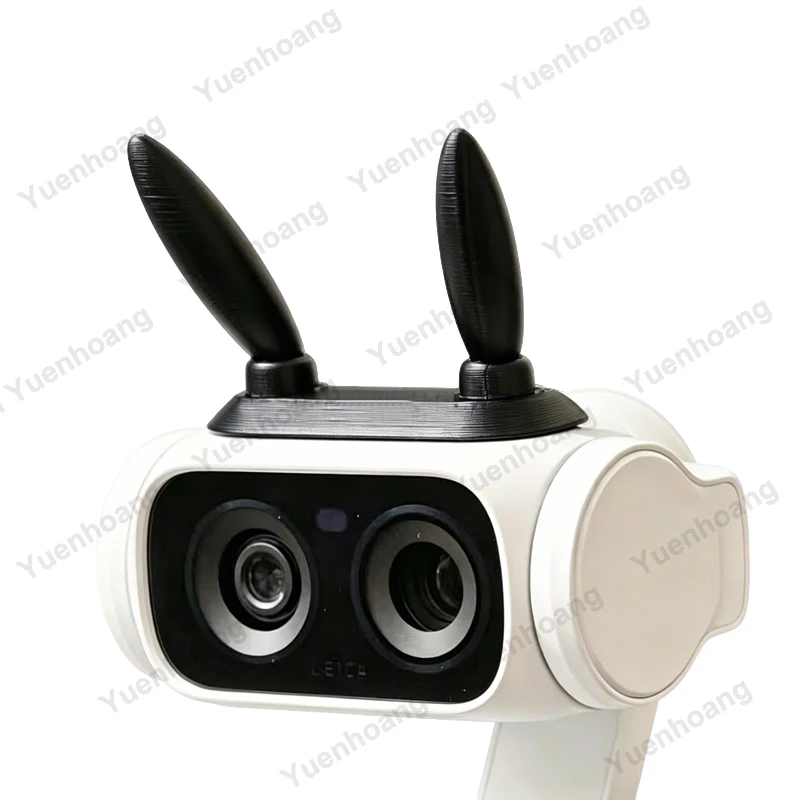 1PCS Cute Ear Ornament for Insta360 Luna Ultra Gimbal Camera Decoration Accessory DIY Mod Parts Detachable Magnetic Mounting