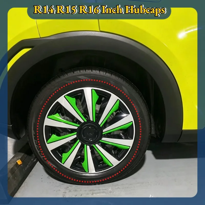 

16inch Universal Car Iron Steel Wheel Hubcap R16 Inch 4PCS/set Replacement Hub Caps Wheel Rim Cover PP Tire Accessories