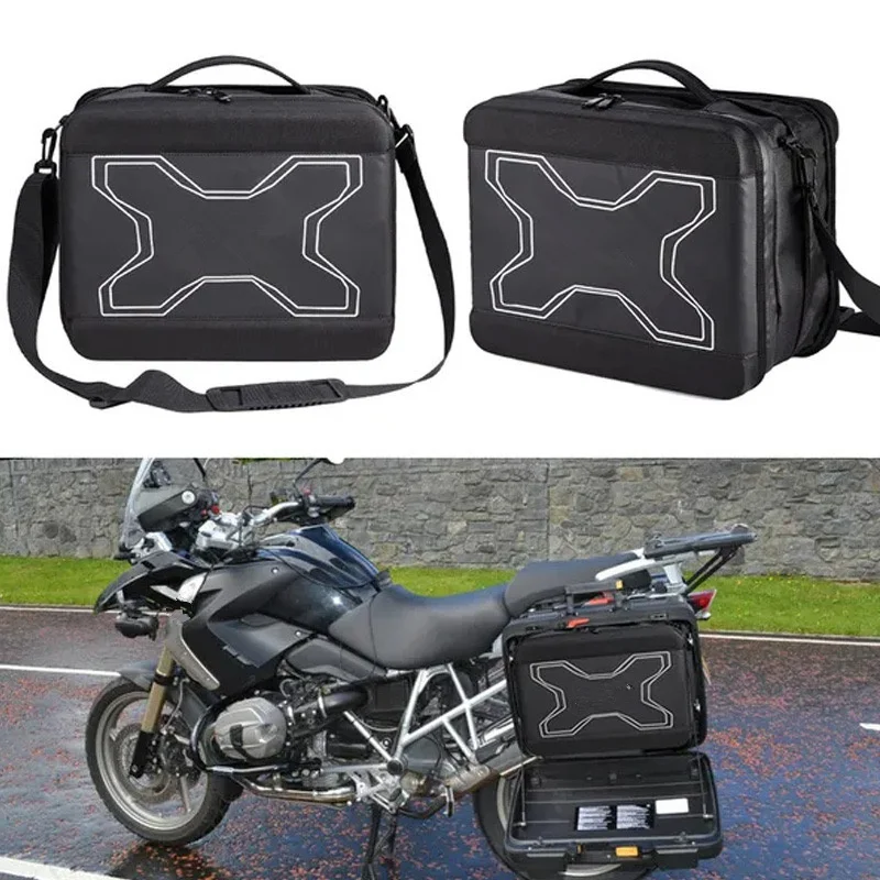 

For BMW R1250GS LC ADV R1200GS R 1200 GS 2022 Adventure Ic Vario Case Inner Bags Motorcycle Bags Waterproof Rear Seat Saddlebag