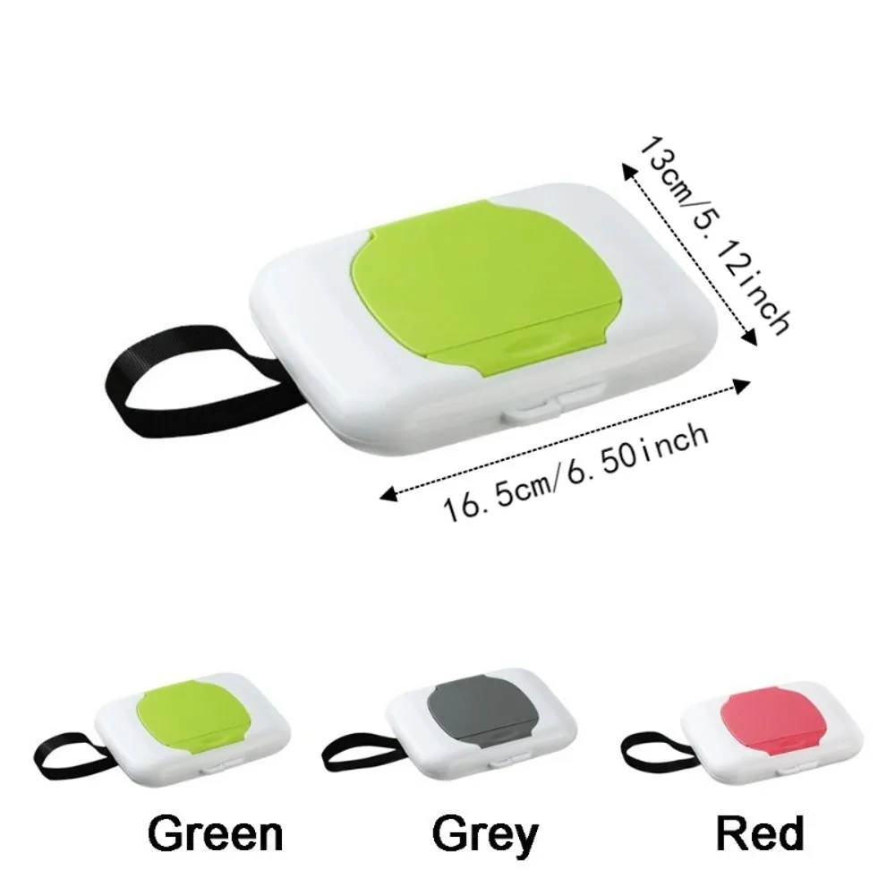 Wipes Storage Box Refillable Wipes Dispensers Sealed Waterproof Wipe Holder Plastic Dust-proof Wet Wipe Container Outdoor view 6