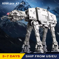 UCS Land transport battle robot AT-AT set moc Building Block bricks star model toy set gifts kids world Christmas 6096pcs 67110